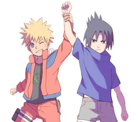 Kid Sasuke And Kid Naruto Wallpapers Wallpaper Cave