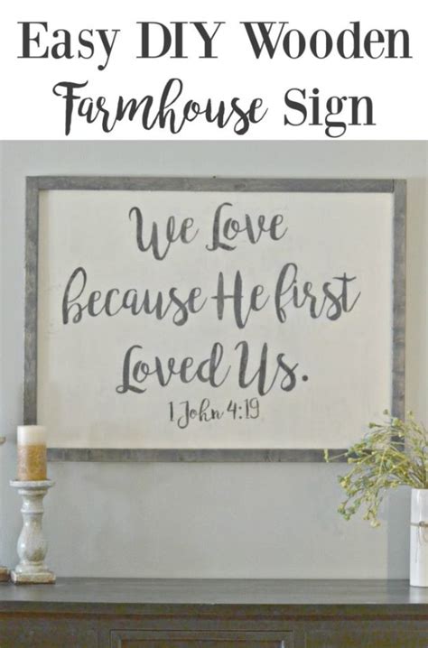 Typography and inspirational home decor signs are all the rage right now with interior decorators. 15 Adorable DIY Vintage Sign Ideas You Can Decorate Your ...