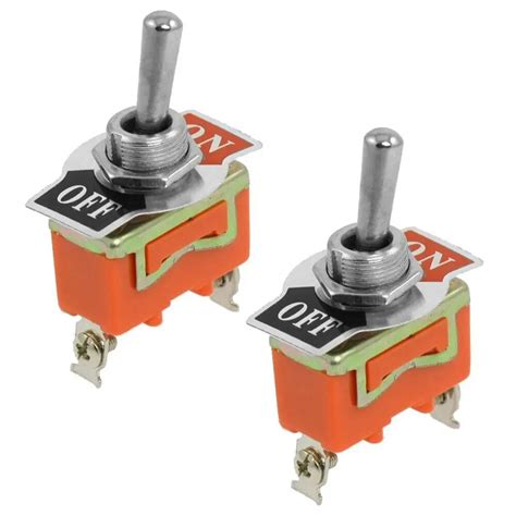 Ac 250v 15a Spst 2 Position Onoff Toggle Switch 2 Pcs In Switches From