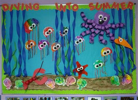 Summer Bulletin Board Kids Bulletin Boards Preschool Art Preschool