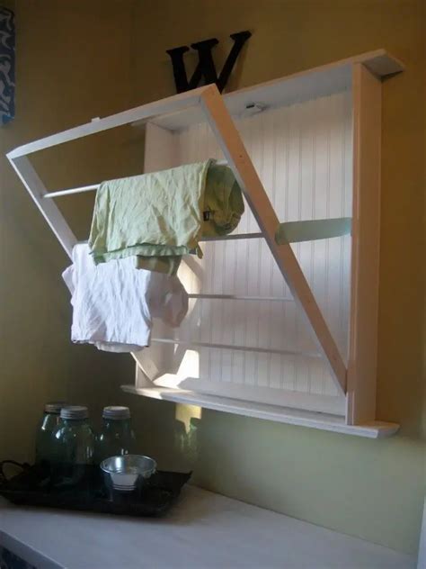Diy Wall Mounted Drying Rack Diy Projects For Everyone