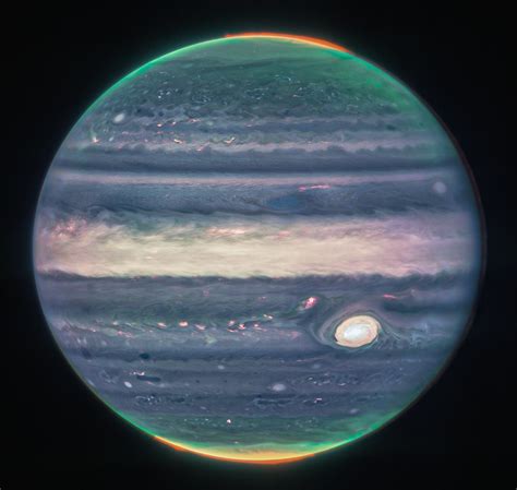 Color Infrared Jupiter NASA ESA CSA Jupiter ERS Te Flickr