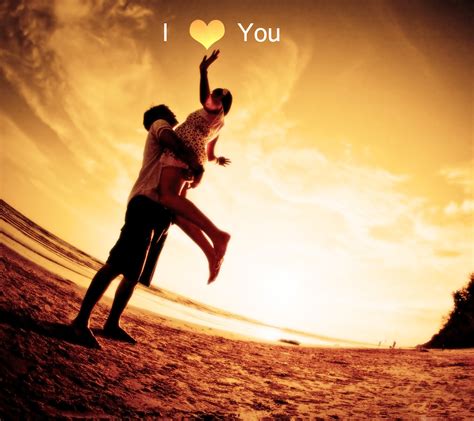 Love Couple In Sunset: ~ Love, Love Story, Love Gallery, Love wallpaper, Love Quotes