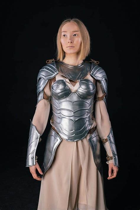 Medieval Female Full Suit Of Armor Set Steel Etsy