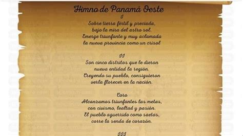 Himno De Panama