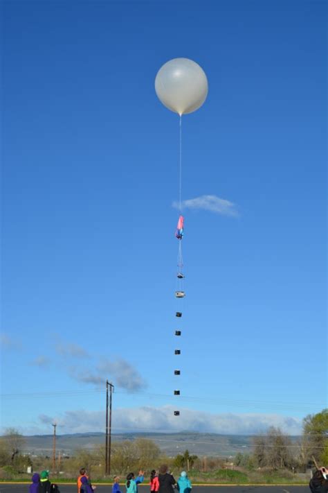 Sixth Graders Launch 2 High Altitude Weather Balloons ⋅ Inspiration Lab