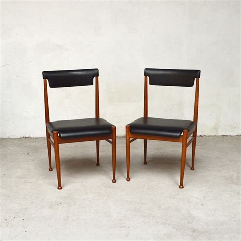 Deals up to 50% off packs of chairs. Vintage set of 4 Scandinavian dining chairs in Skai ...