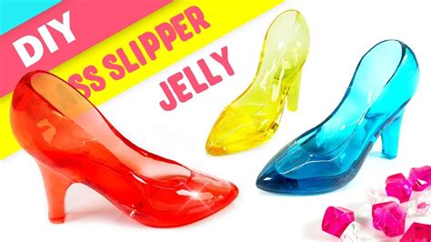Diy 3d Crystal Glass Slipper Jelly Cinderella Glass Slipper Jello