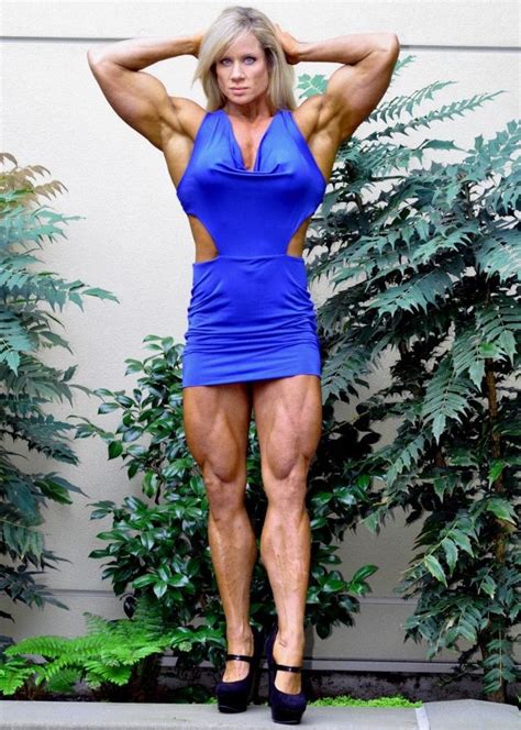 lisa giesbrecht sexy workout muscle women body building women