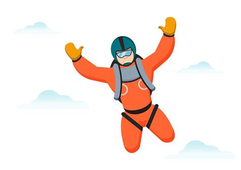 Skydivers Clipart Flower