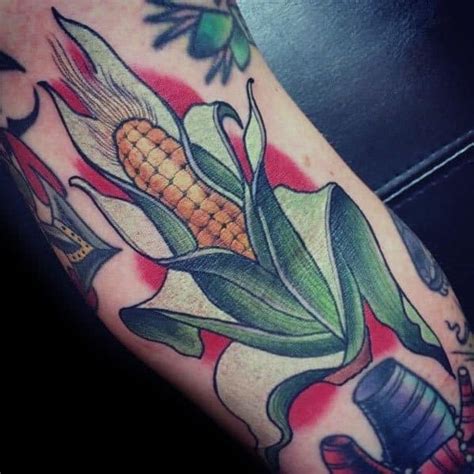 50 Cool Corn Tattoo Ideas For Men 2024 Inspiration Guide
