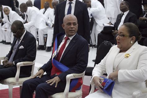 Haïti Na Plus De Président Michel Martelly A Quitté Son Poste