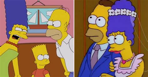 The Simpsons 20 Ridiculous Secrets About Marge And Homers Relationship