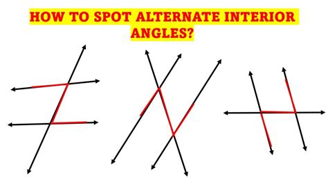 Alternate Interior Angles Theorem And Examples Owlcation