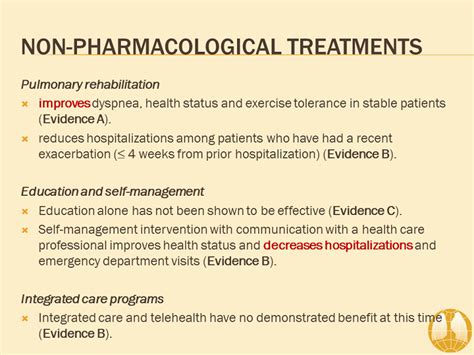 Non Pharmacological Treatments Overview Of Therapeutic Options Gold