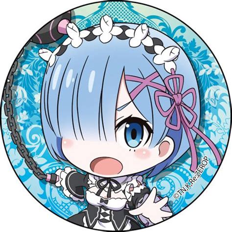 Rezero Can Badge Rem Collectible Trong 2022 Anime Song Sinh Dễ Thương