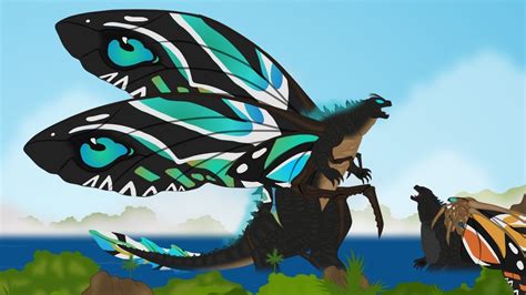 Legandary Mothzilla Mothra Fusion Legendary Godzilla Pandy