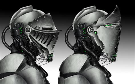 Concept Futuristic Knight Armour By Blackmaster23 On Deviantart
