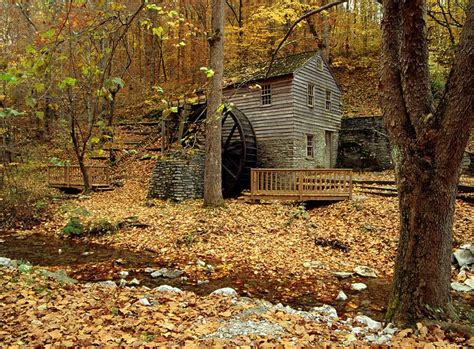 Grist Mill Norris Dam State Park Tennessee Photo C Superstock Inc