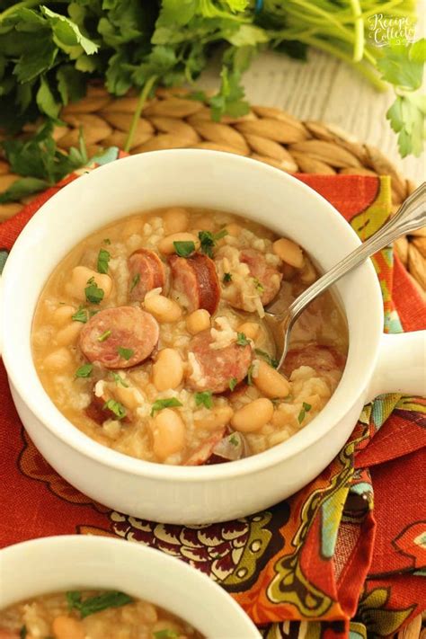 Instant Pot White Beans Sausage And Rice Diary Of A Recipe Collector