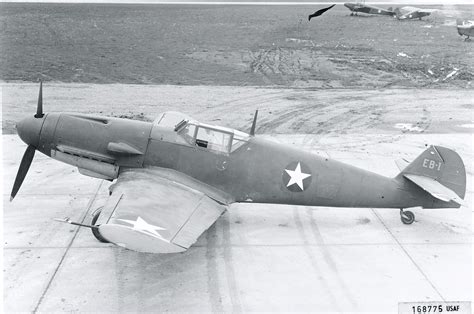 Captured Bf 109f 4 Wright Field Photo Us National Archives Rg 18 Wp