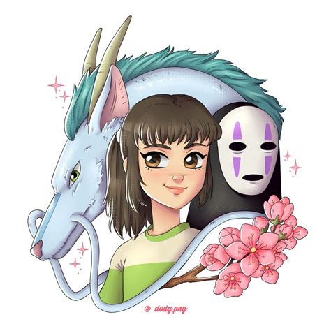 Spirited Away Studio Ghibli Anime Tattoo Art Art Background Kunst