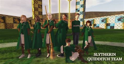 Harry Potter Slytherin Quidditch Team