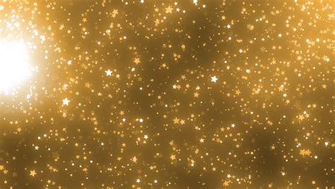 Cg Hd Gold Sparkle Glitter Background Animation Stock
