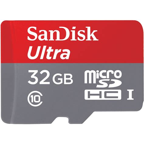 Sandisk 32gb Ultra Uhs I Microsdhc Memory Card