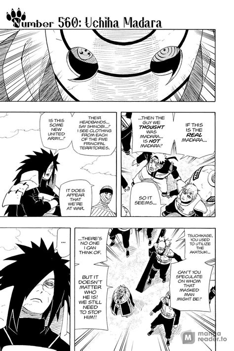 Naruto Chapter 560 Naruto Manga Online