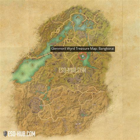 Glenmoril Wyrd Treasure Map Bangkorai ESO Hub Elder Scrolls Online