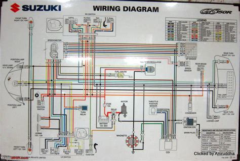 These diagrams and schematics are from our personal collection of literature. Suzuki Gv700 Motorcycle Cdi Wiring Diagram