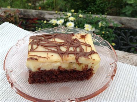 Bananen-Schoko- Kuchen mit Pudding