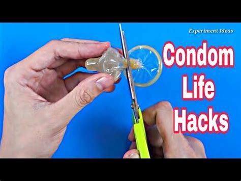 Addyology Life Hacks With Condom Youtube