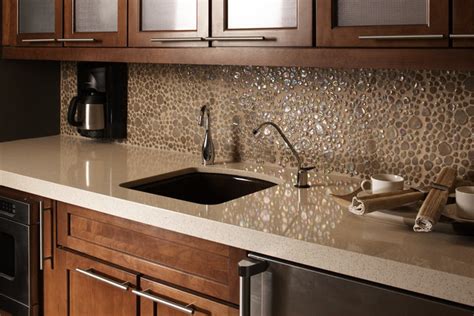Countertop tile can be made from many of the most popular materials, such as granite or quartz, yet costs just a fraction of the price. Kitchen Backsplash Ideas - Contemporary - Kitchen ...