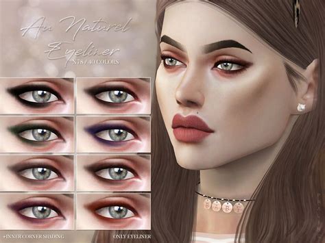 Eyeliner In 40 Colors All Genders Found In Tsr Category Sims 4