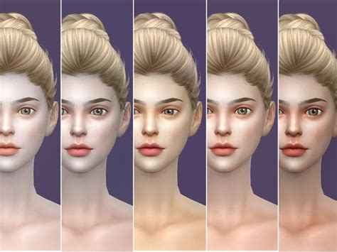 Sims 4 Msblue Skin Tone Set