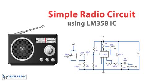 Simple Radio Circuit Lm358