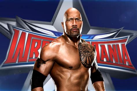 Update On The Rock Wrestling At Wwe Wrestlemania 32