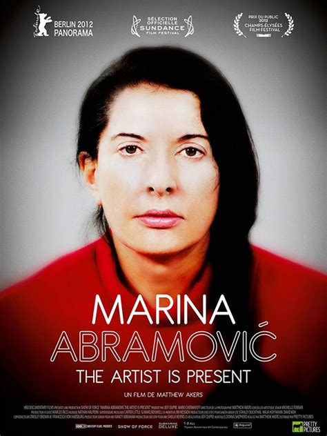 Marina Abramovic The Artist Is Present Film 2012 Allociné
