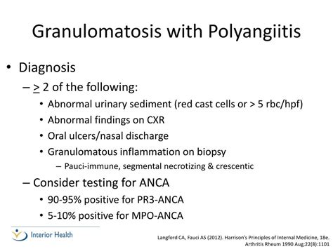 Ppt Rituximab Vs Cyclophosphamide For Induction Of Granulomatosis