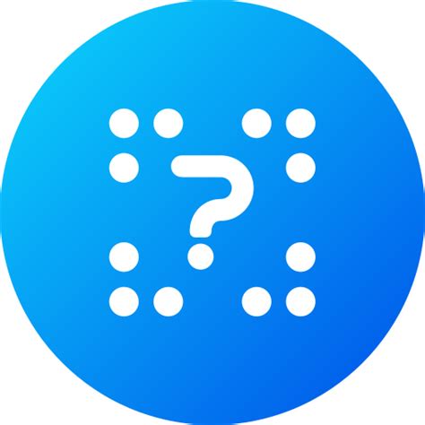 Question Generic Flat Gradient Icon