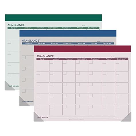 Artistic 17″ X 22″ Undated Monthly Desk Calendar Pad 36 Perforated