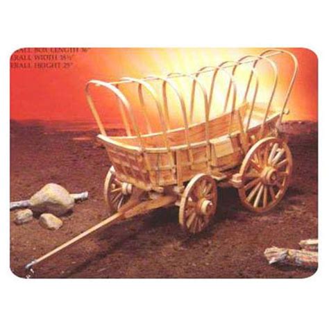 Woodcraft Woodworking Project Paper Plan To Build Conestoga Wagon In