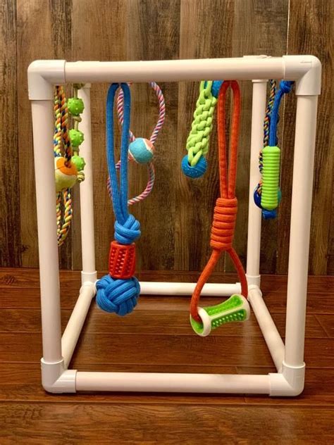 Puppy Play Gym Puppy Jungle Gym Premium Toys On A Study Etsy Puppy Play Puppies Puppy