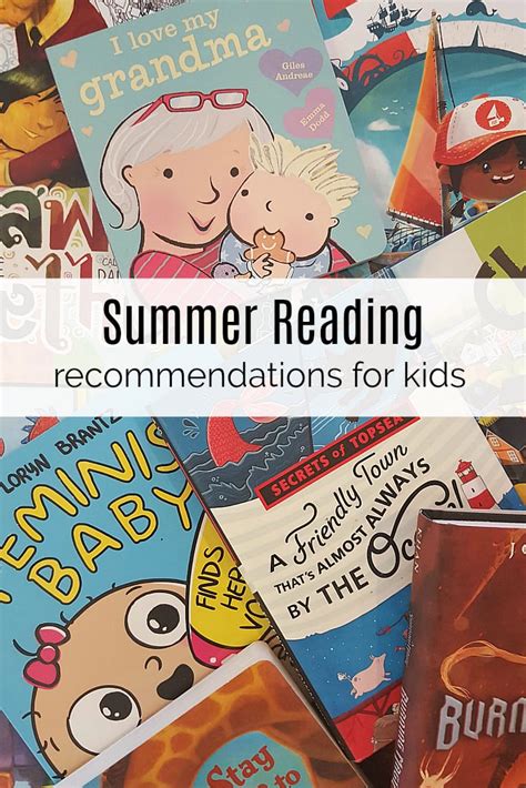 Summer Reading Recommendations For Kids Booklist For Children