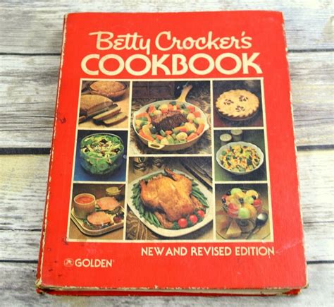 Betty Crocker Cookbook 1978 New And Revised Edition Kitchen Recipe Book