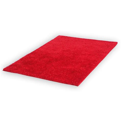 Melde dich hier an, oder erstelle ein neues konto, damit du: Teppich SHAGGY STELLA - rot - Glanzfäden - 120x170 cm ...