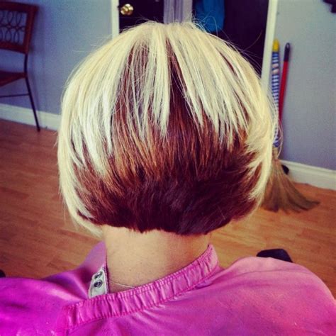 Short textured hairstyles for black hair are simply adorable! Two Tone Bob Hairstyle | Hair Style Ideas | Blonde bob ...