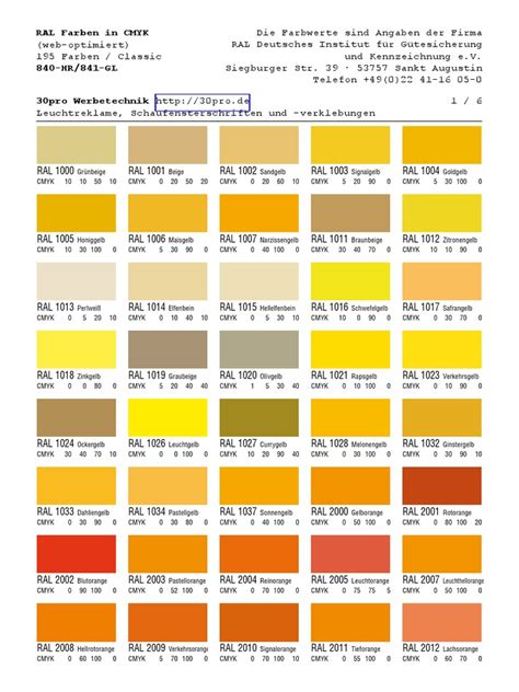 Cmyk To Ral Sminkespeil